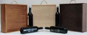 Cajas de madera para vino